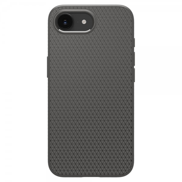 - iPhone 16e/17e - Skal - Liquid Air - Marble Gray