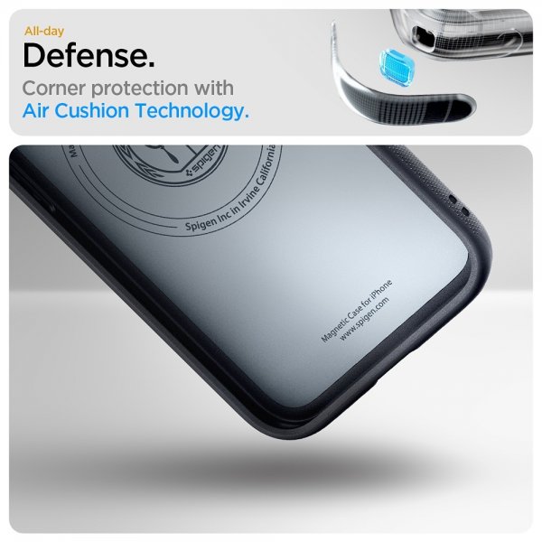 - iPhone 16e/17e - Skal - Nano Pop MagFit - Black Sesame