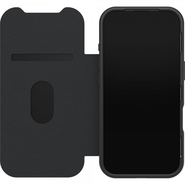 - iPhone 17 Pro - Fodral - React Folio MagSafe - Black Crystal