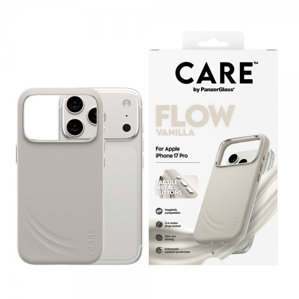 - iPhone 17 Pro - Skal - Flow MagSafe - Vanilla