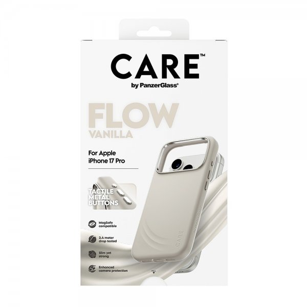 - iPhone 17 Pro - Skal - Flow MagSafe - Vanilla