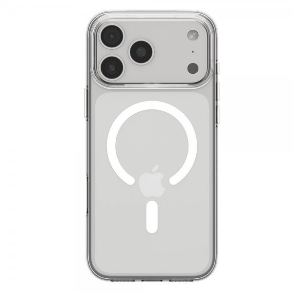 - iPhone 17 Pro Max - Skal - Liquid Crystal MagFit - Clear White