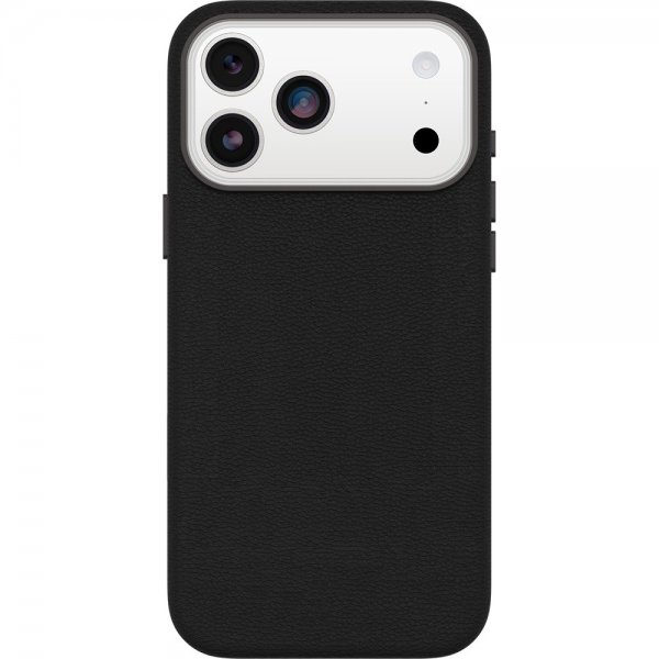 - iPhone 17 Pro Max - Skal - Symmetry Cactus Leather MagSafe - Noir Ash