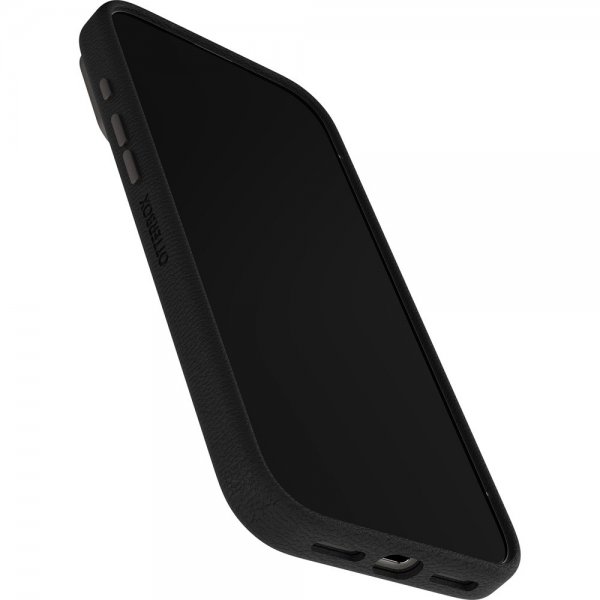 - iPhone 17 Pro Max - Skal - Symmetry Cactus Leather MagSafe - Noir Ash