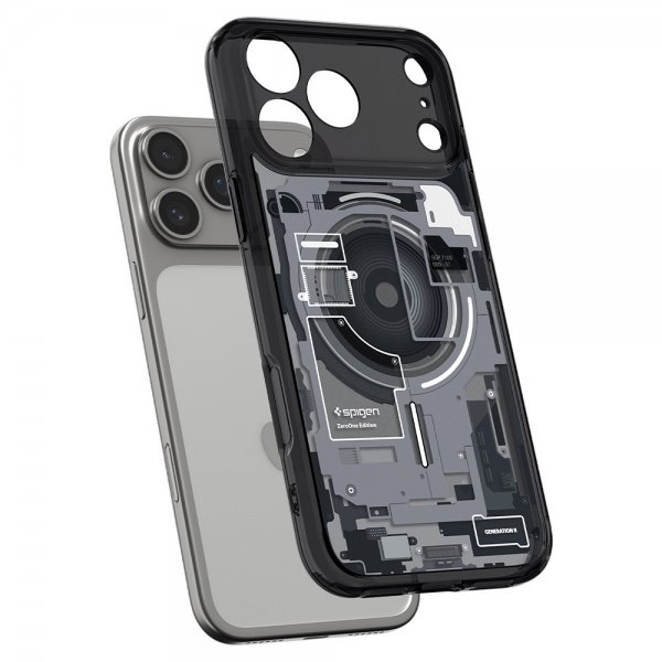 - iPhone 17 Pro Max - Skal - Ultra Hybrid Zero One MagFit - Svart