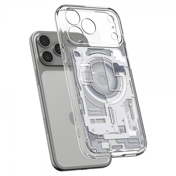 - iPhone 17 Pro Max - Skal - Ultra Hybrid Zero One MagFit - Vit