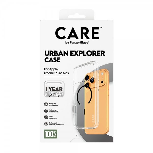 - iPhone 17 Pro Max - Skal - Urban Explorer MagSafe - Svart