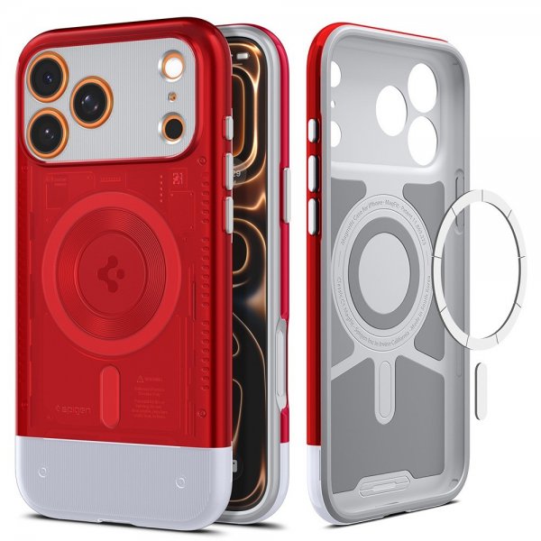 - iPhone 17 Pro - Skal - Classic C1 MagFit - Ruby