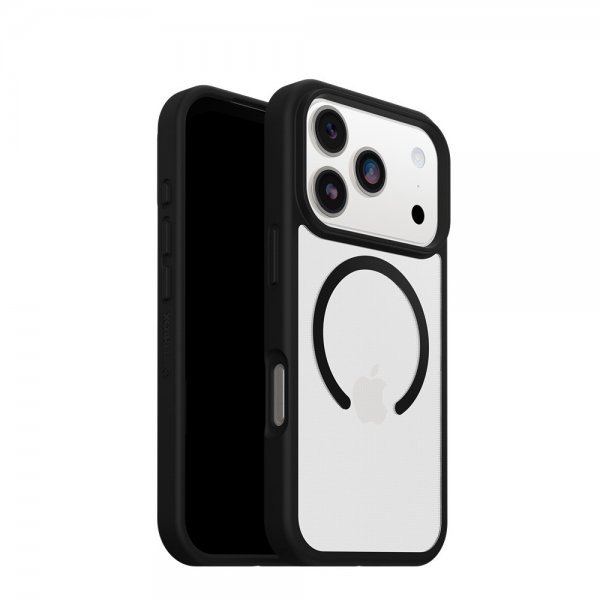 - iPhone 17 Pro - Skal - React MagSafe - Black Crystal