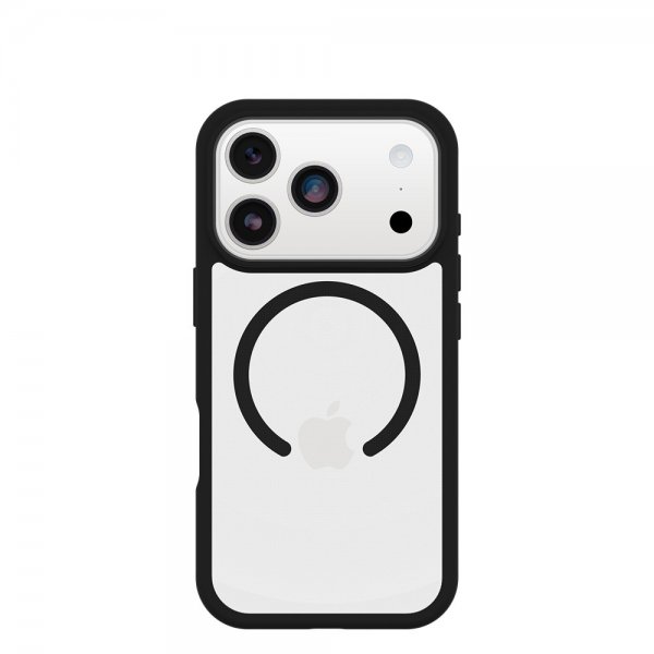 - iPhone 17 Pro - Skal - React MagSafe - Black Crystal