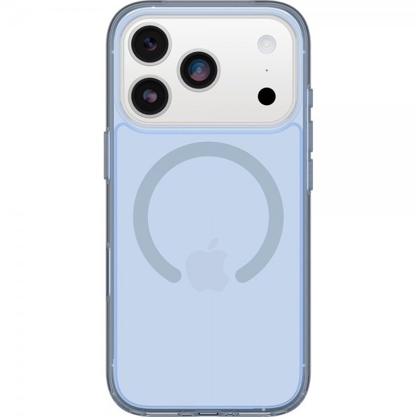 - iPhone 17 Pro - Skal - Symmetry Clear MagSafe - Blue Bliss
