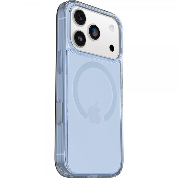 - iPhone 17 Pro - Skal - Symmetry Clear MagSafe - Blue Bliss