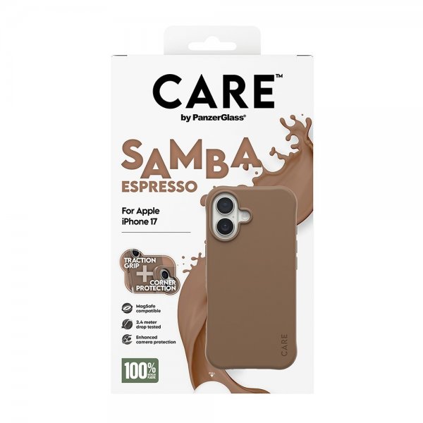 - iPhone 17 - Skal - Samba MagSafe - Espresso