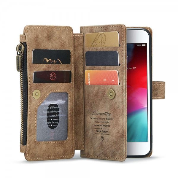 - iPhone 6/6s/7/8/SE - Fodral - C30 Series - Brun