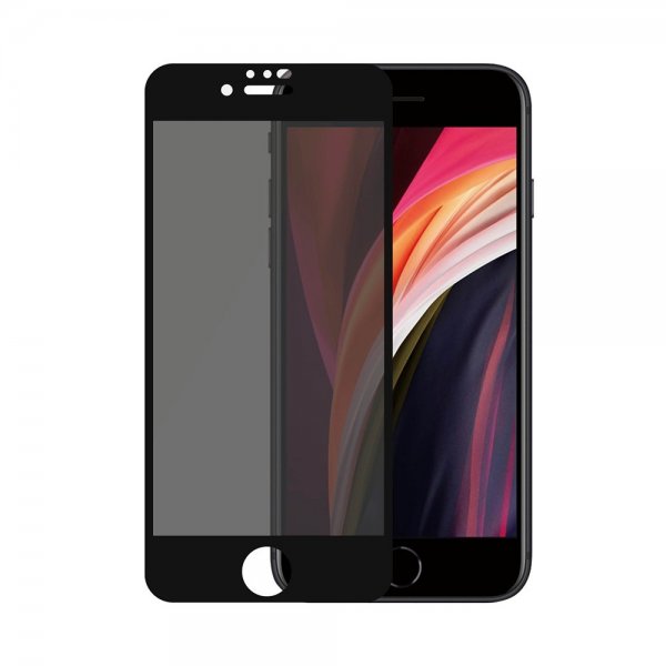 - iPhone 6/6S/7/8/SE 2020/2022 - Skärmskydd - Edge-to-Edge - Privacy
