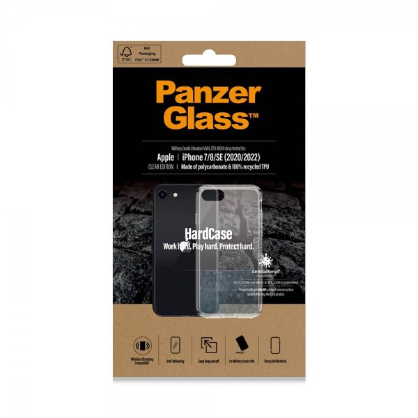 - iPhone 7/8/SE 2020/2022 - Skal - HardCase - Transparent