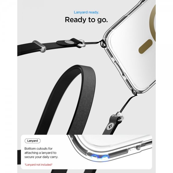 - iPhone Air - Skal - Ultra Hybrid MagFit - Clear Gold