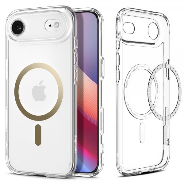 - iPhone Air - Skal - Ultra Hybrid MagFit - Clear Gold