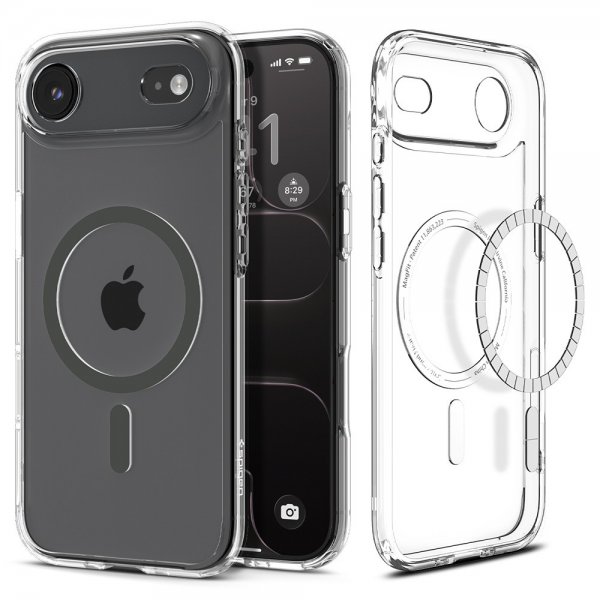 - iPhone Air - Skal - Ultra Hybrid MagFit - Clear Graphite