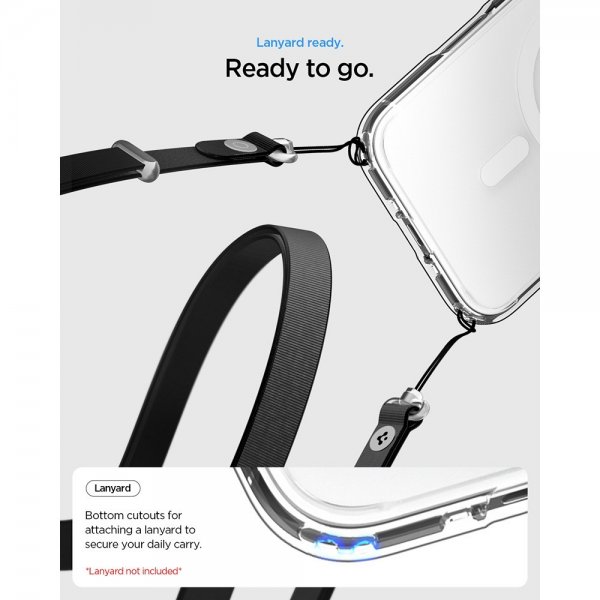 - iPhone Air - Skal - Ultra Hybrid MagFit - Clear White