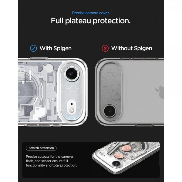 - iPhone Air - Skal - Ultra Hybrid Zero One MagFit - Vit