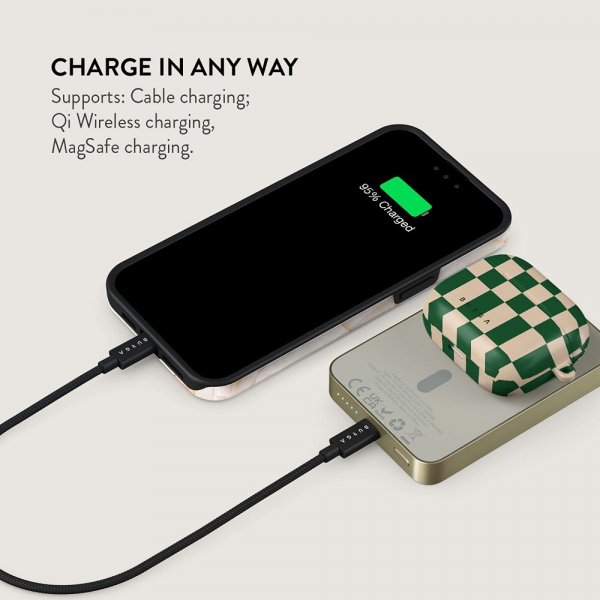 - Powerbank - MagSafe 5000 mAh - Ivy League - Gold