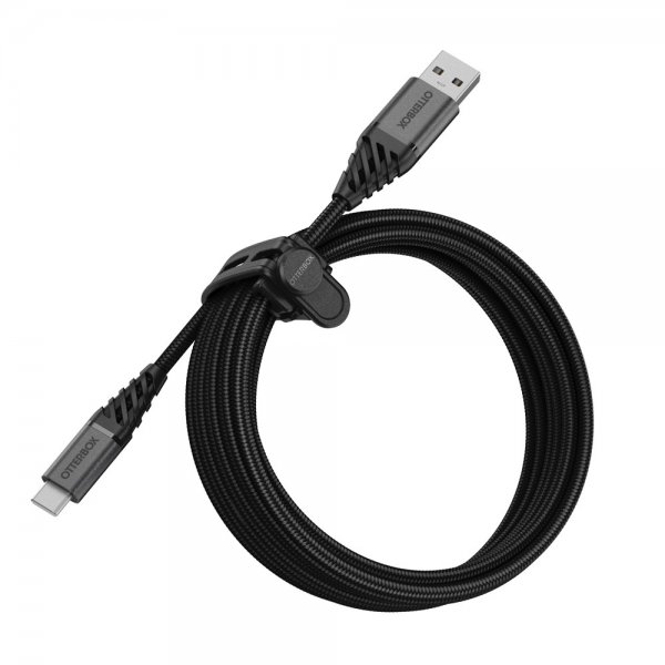 - Kabel - Premium USB-C to USB-A Cable - 3m Dark Ash