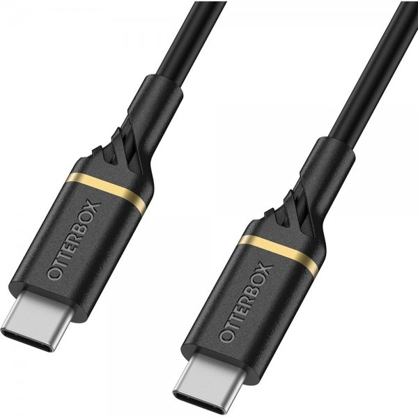 - Kabel - USB-C till USB-C - 2m Black Shimmer