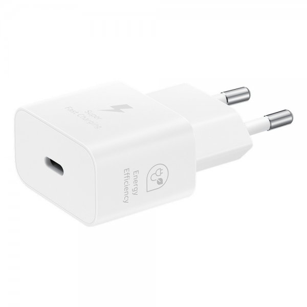 - Laddare - 25W Power Adapter - Vit