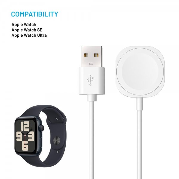 - Laddare - för Apple Watch USB-A - 1m