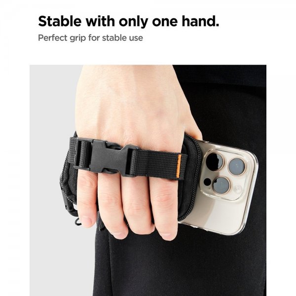 - Portable Organizer Pouch Snap Zip MagFit - Svart