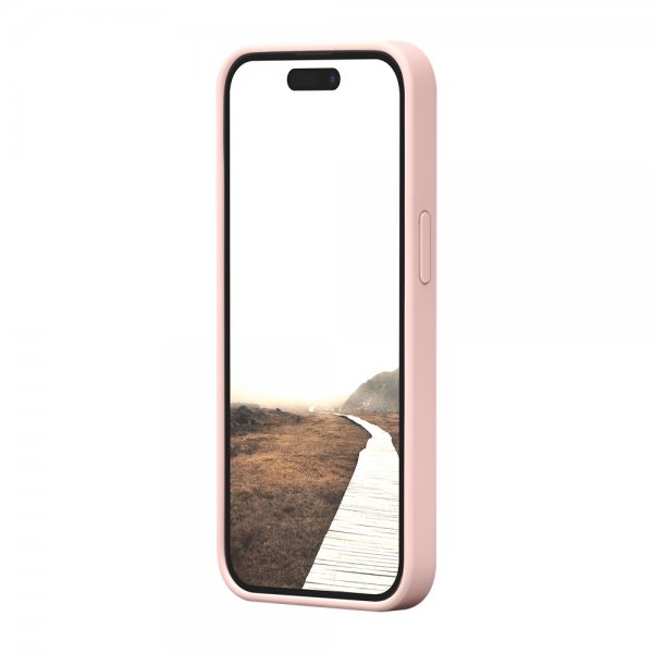 - iPhone 15 Plus - Skal - Monaco MagSafe - Pink Sand