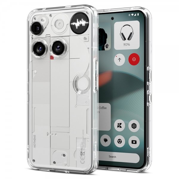 - Nothing Phone 3 - Skal - Ultra Hybrid - Crystal Clear