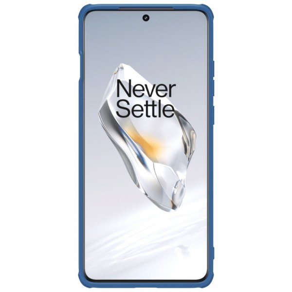 - OnePlus 12 - Skal - Super Frosted Shield Pro - Blå
