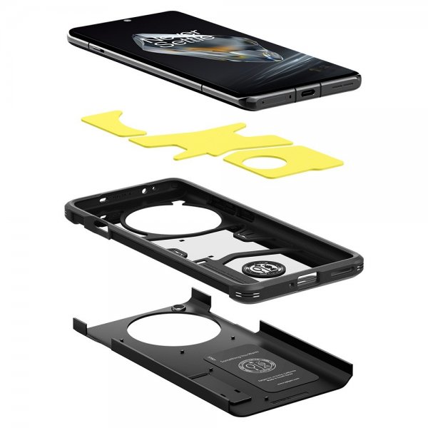 - OnePlus 12 - Skal - Tough Armor - Svart