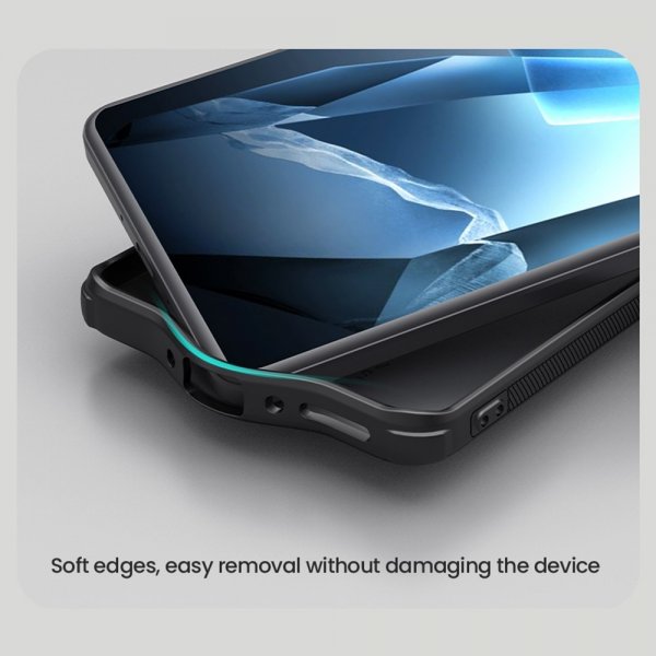 - OnePlus 13 - Skal - Super Frosted Shield Pro MagSafe - Svart