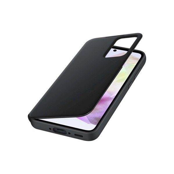 - Samsung Galaxy A35 - Fodral - Smart View Wallet Case - Svart