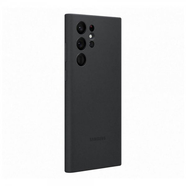 - Samsung Galaxy S22 Ultra - Skal - Silicone Cover - Svart