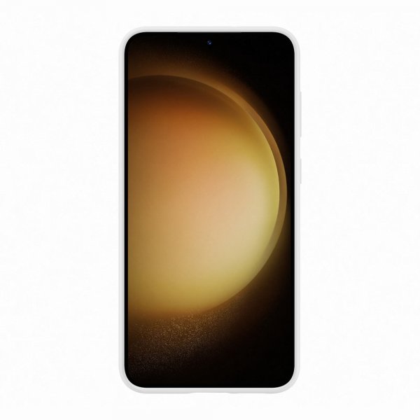 - Samsung Galaxy S23 Plus - Skal - Silicone Grip Case - Vit