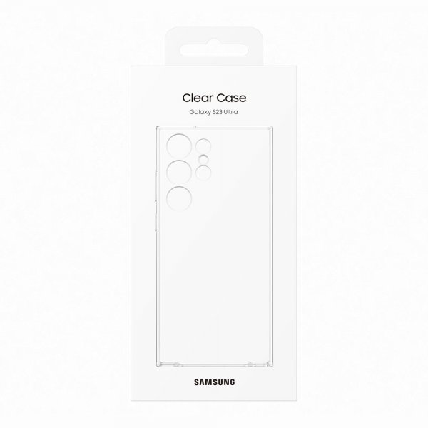 - Samsung Galaxy S23 Ultra - Skal - Clear Case - Transparent