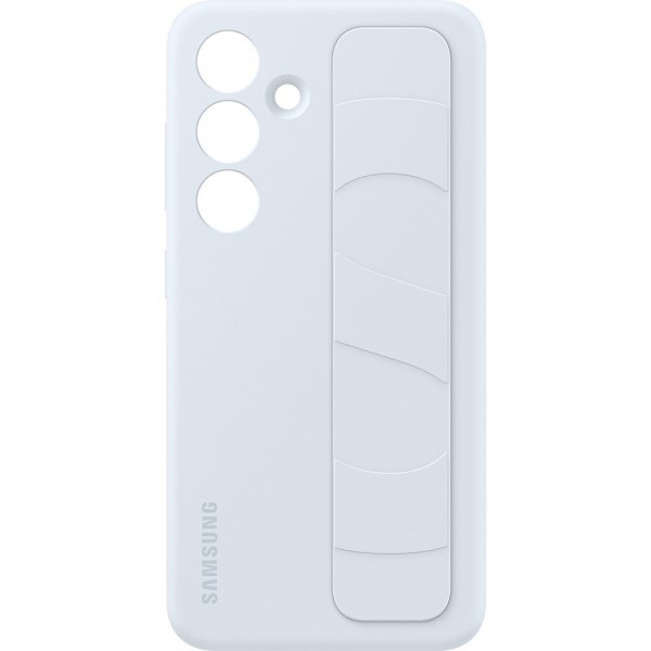 - Samsung Galaxy S24 - Skal - Standing Grip Case - Light Blue