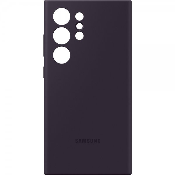 - Samsung Galaxy S24 Ultra - Skal - Silicone Case - Dark Violet