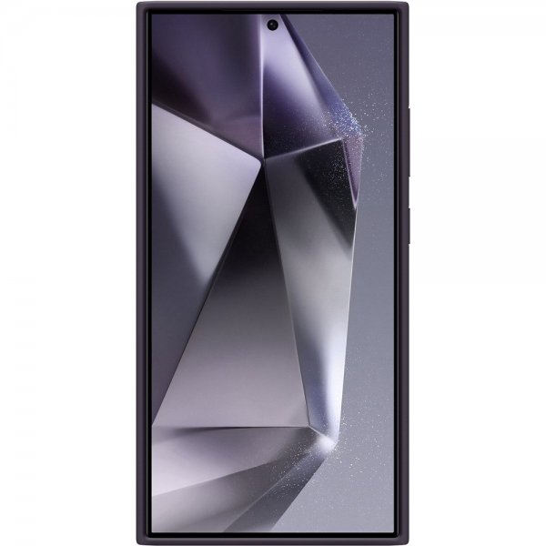 - Samsung Galaxy S24 Ultra - Skal - Silicone Case - Dark Violet