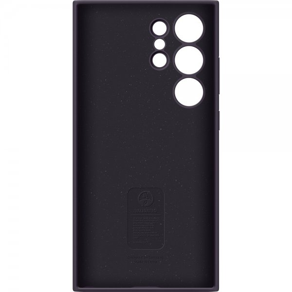 - Samsung Galaxy S24 Ultra - Skal - Silicone Case - Dark Violet