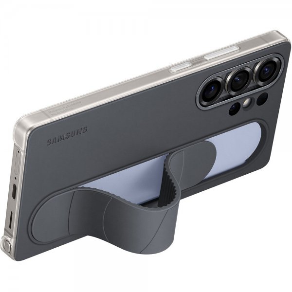 - Samsung Galaxy S25 Ultra - Skal - Standing Grip Case - Svart