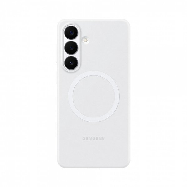 - Samsung Galaxy S26 Plus - Skal - Silicone Magnet Case - Vit