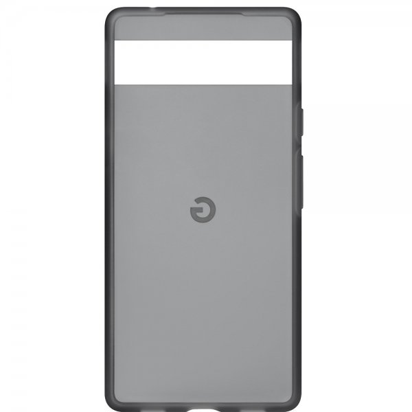 - Google Pixel 6a - Skal - Translucent - Charcoal