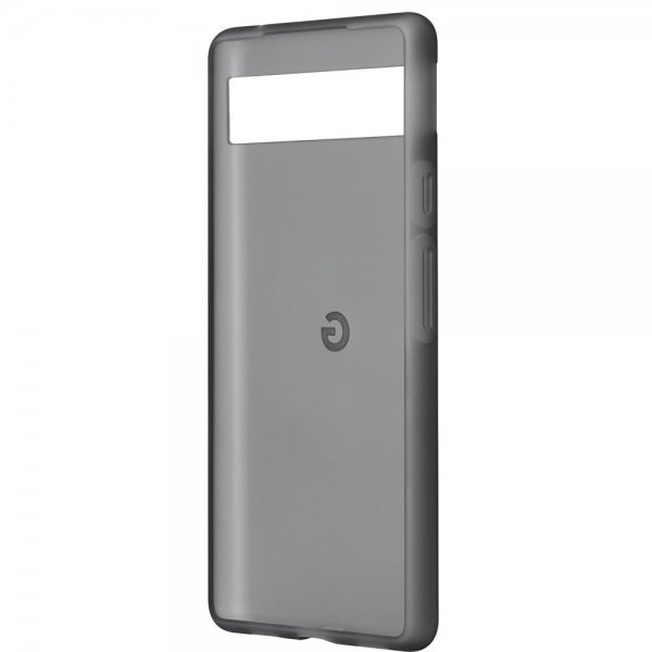 - Google Pixel 6a - Skal - Translucent - Charcoal