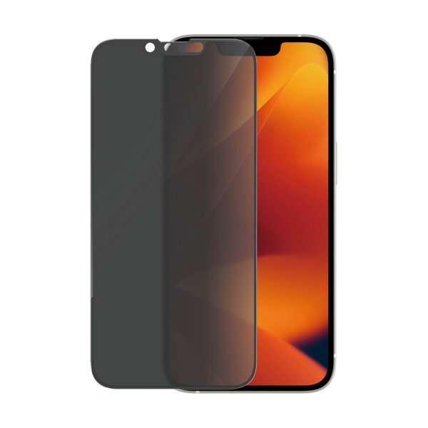 - iPhone 13/iPhone 13 Pro/iPhone 14 - Skärmskydd - Ultra-Wide Fit Privacy