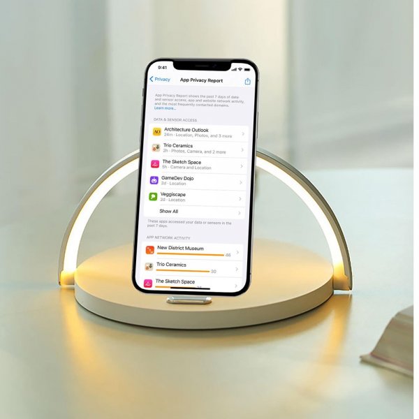 - Trådlös Laddare - ProLight LED Lamp Wireless Charger